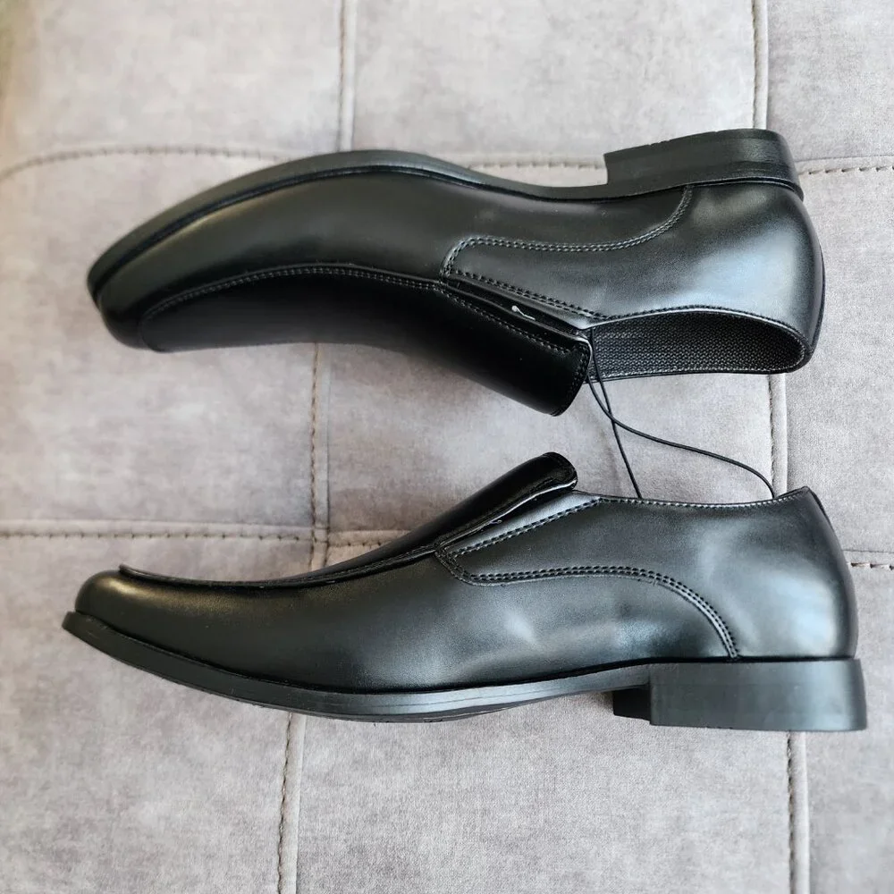 NEW Perry Ellis Men's Rosen Slip-On Dress Shoes Size 9.5 Wide